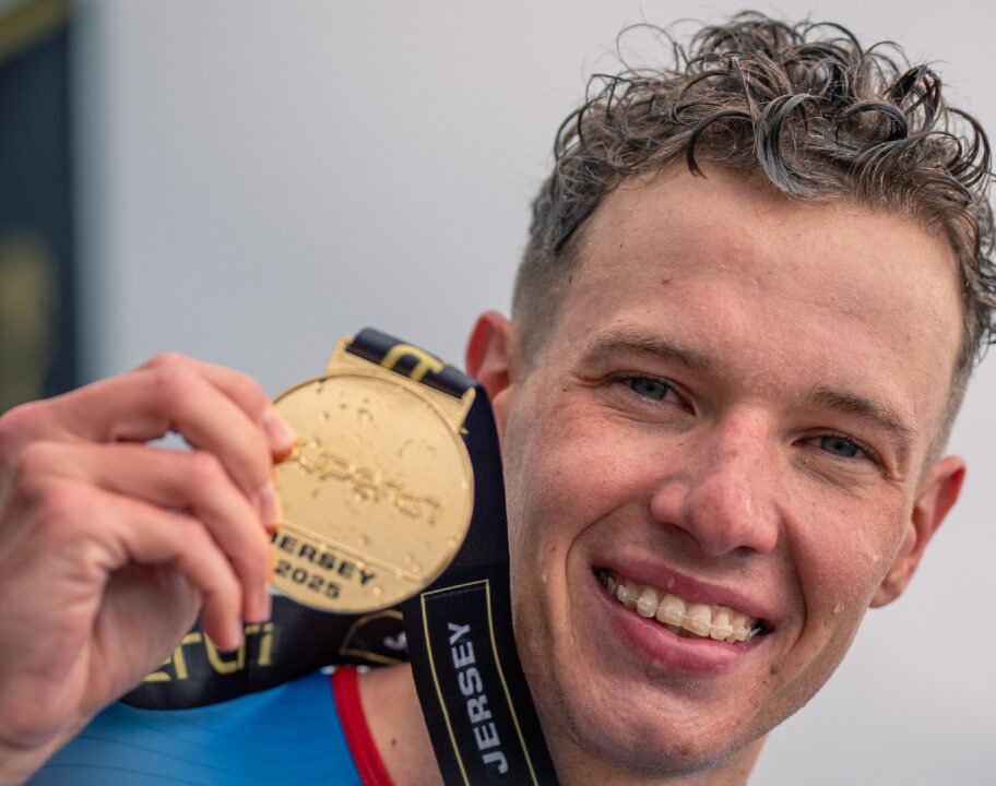 Csongor Lehmann medal Supertri Jersey win 2025