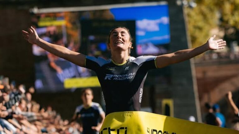 Jeanne Lehair wins Supertri Toulouse 2025