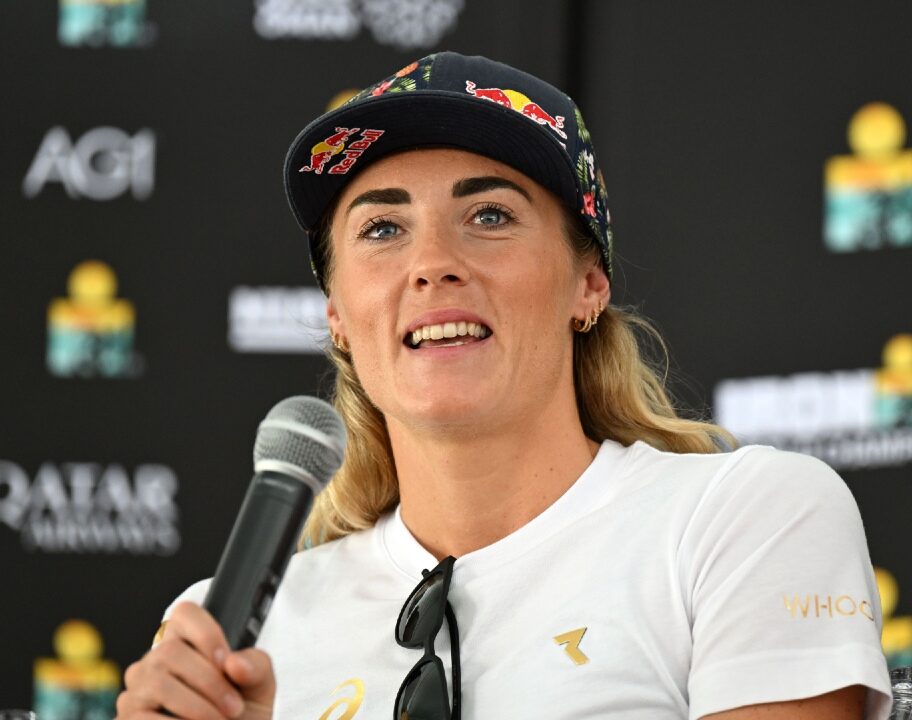 Lucy Charles Barclay IRONMAN press conference Kona 2025