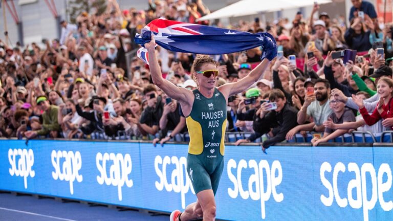 Matt Hauser Aussie flag WTCS Wollongong 2025