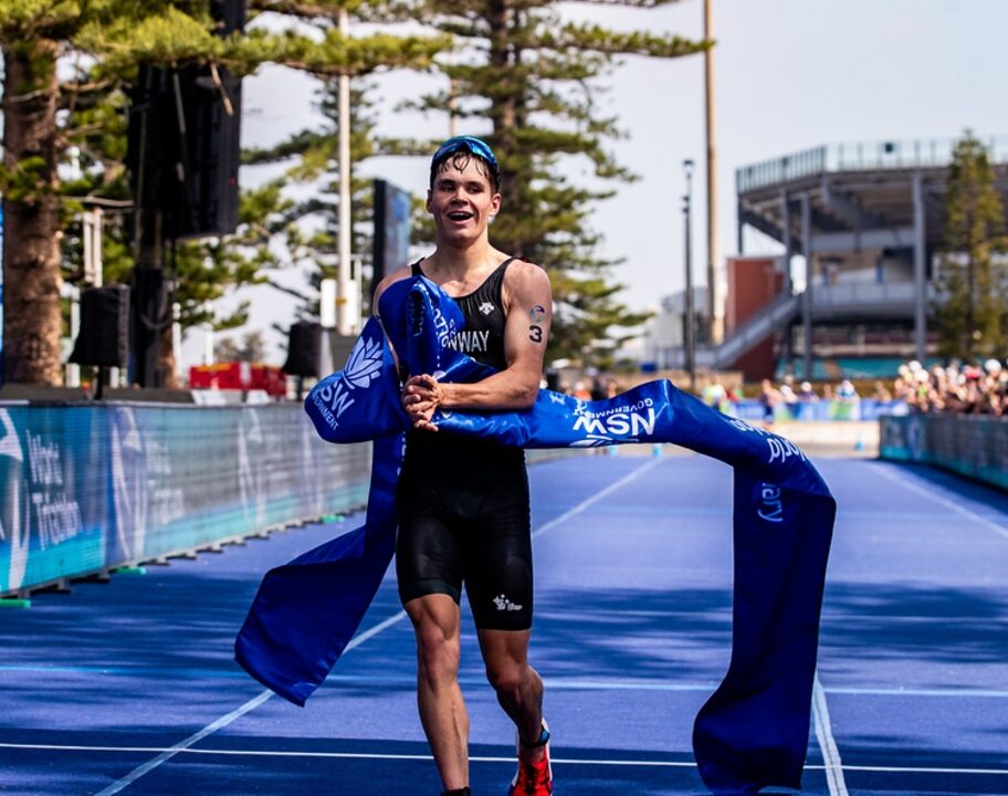 Oliver Conway wins u23 race wtcs wollongong 2025