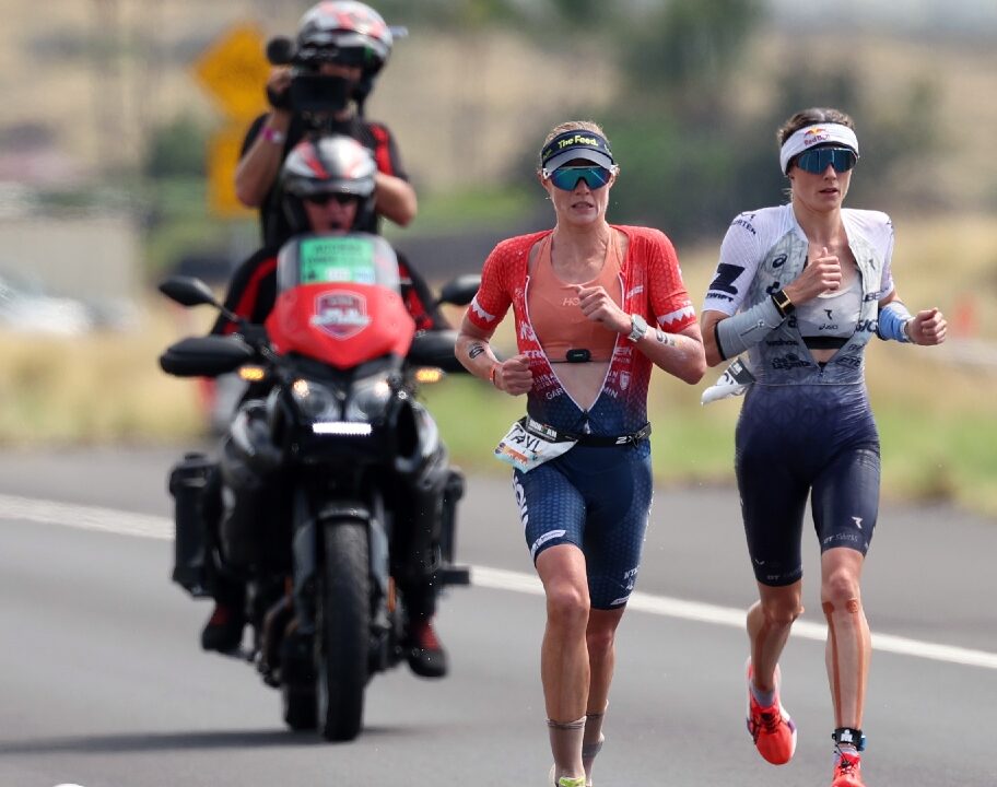 Taylor Knibb Lucy Charles Barclay run IRONMAN World Championship Kona 2025