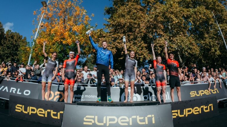 Toulouse Supertri 2025 combined podium