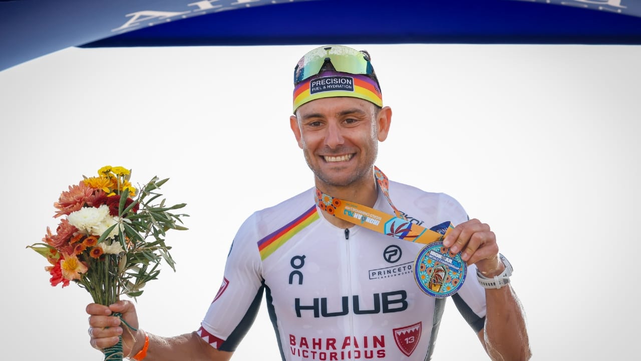 Jelle Geens flowers 70.3 World Championship 2025 Marbella
