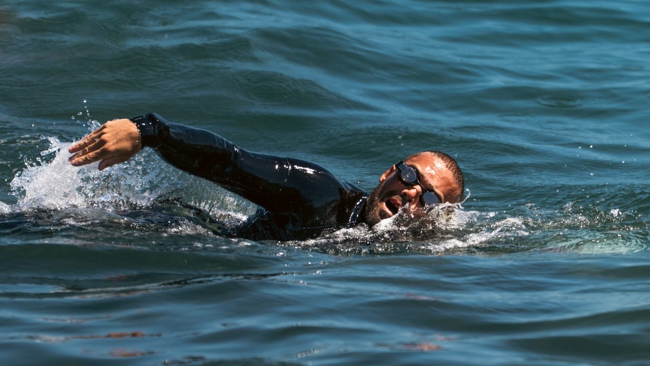 Spencer Matthews swim