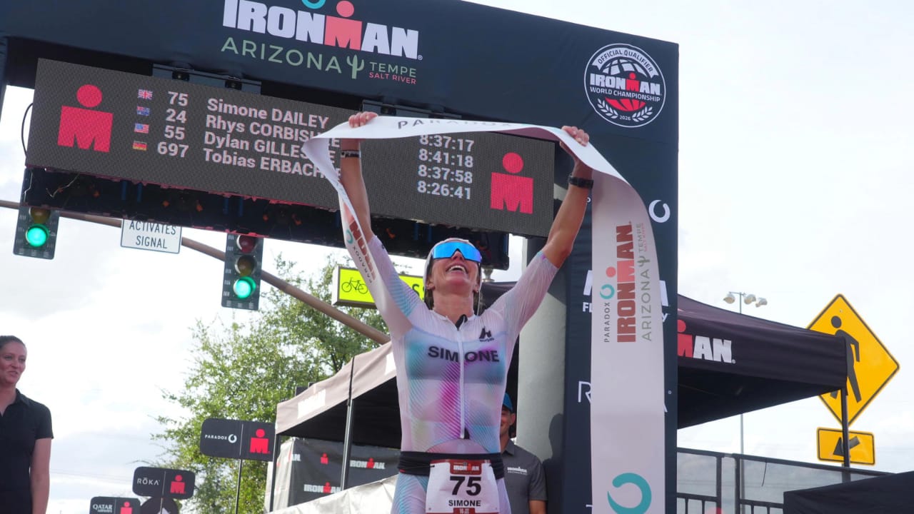 Simone Dailey ended her professional career in the perfect way by winning her last ever race.