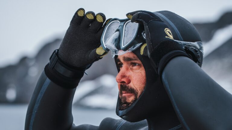 Spencer Matthews wetsuit Antarctica