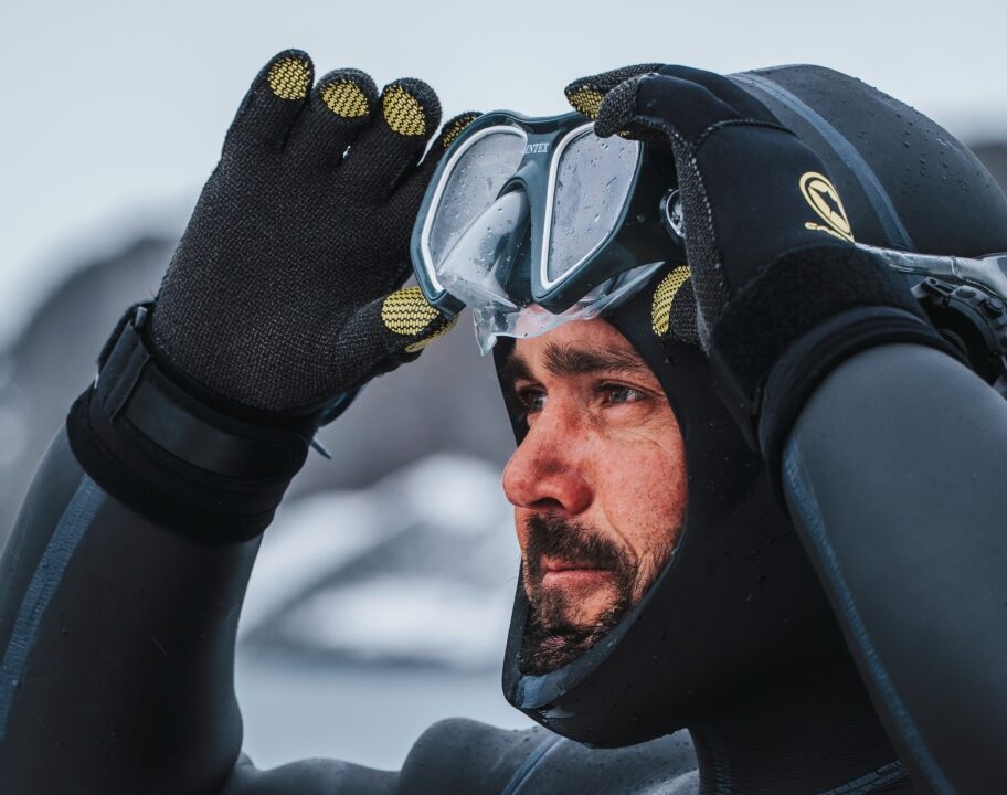 Spencer Matthews wetsuit Antarctica