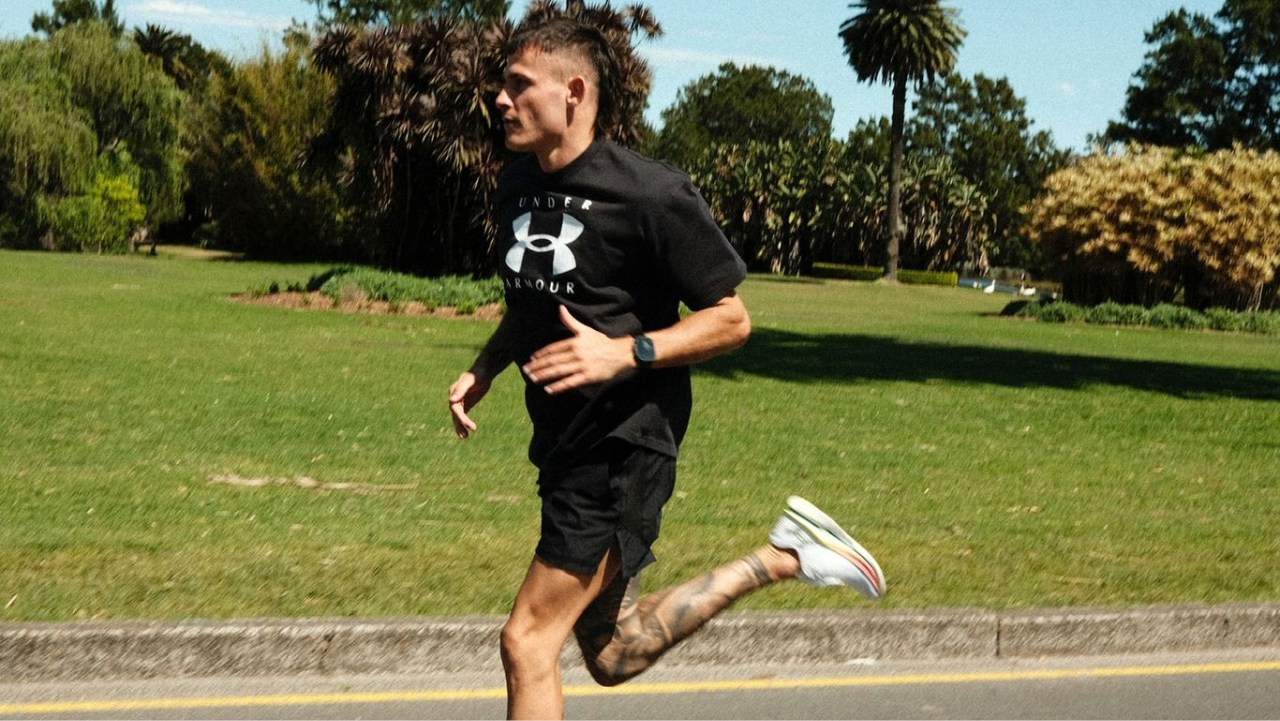 Harry Garside is taking part in the T100 Gold Coast.