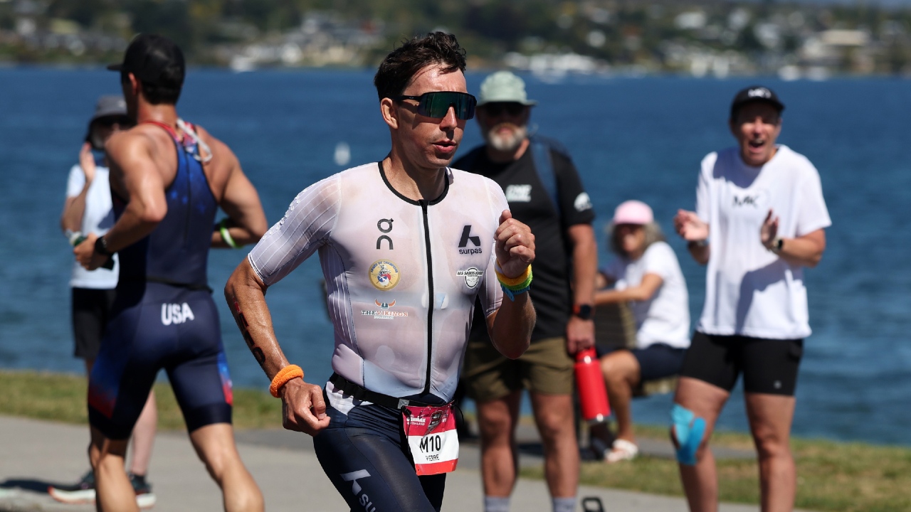 Pierre Le Corre run IRONMAN New Zealand 2026