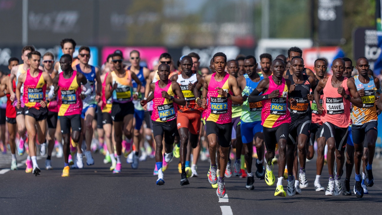 Alex Yee start London Marathon 2026