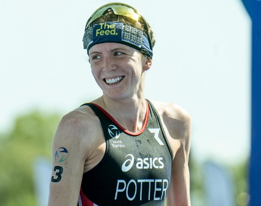 Beth Potter all smiles WTCS Samarkand 2026