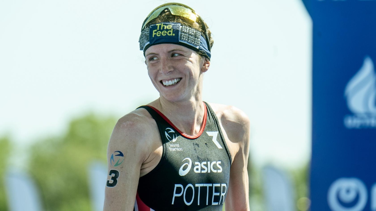 Beth Potter all smiles WTCS Samarkand 2026