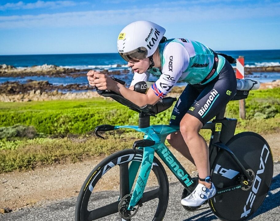 Daisy Davies bike IRONMAN South Africa