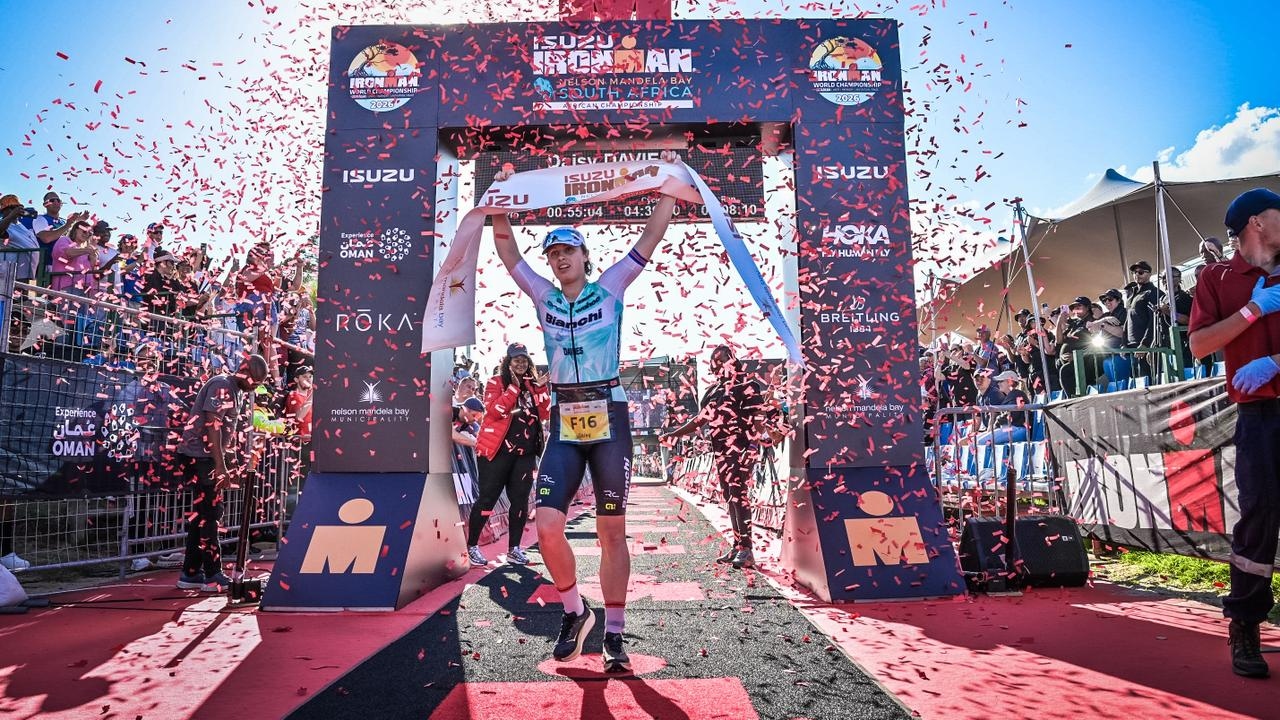 Daisy Davies wins IRONMAN South Africa
