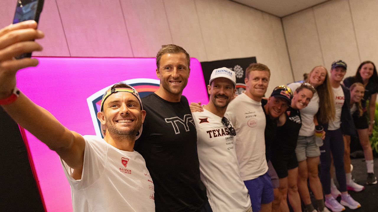 IRONMAN Texas press conf 2026 line up