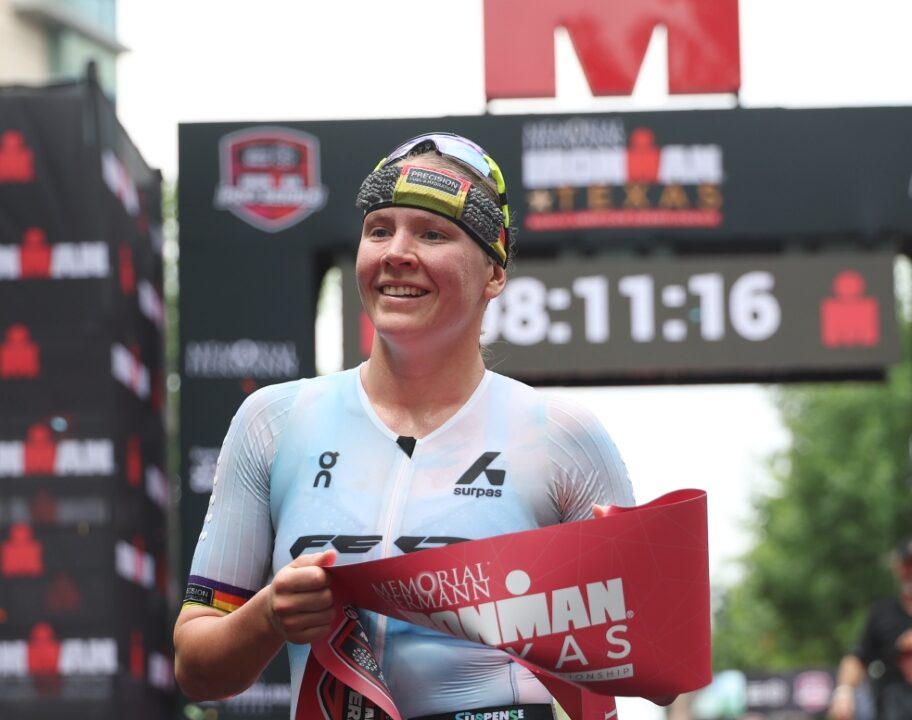 Solveig Lovseth IRONMAN Texas smile 2026