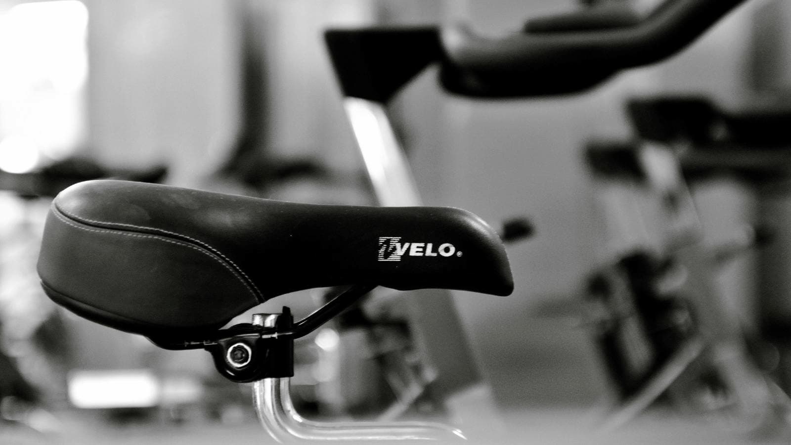 cyclist doing indoor training drills to improve coordination and bike handling skills