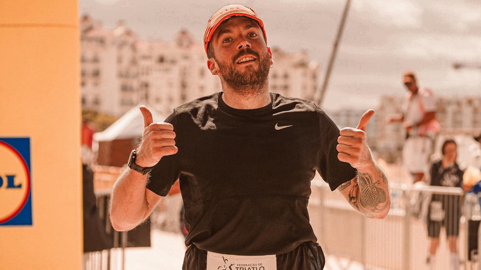 triathlete following structured training plan to improve efficiency and overall race fitness
