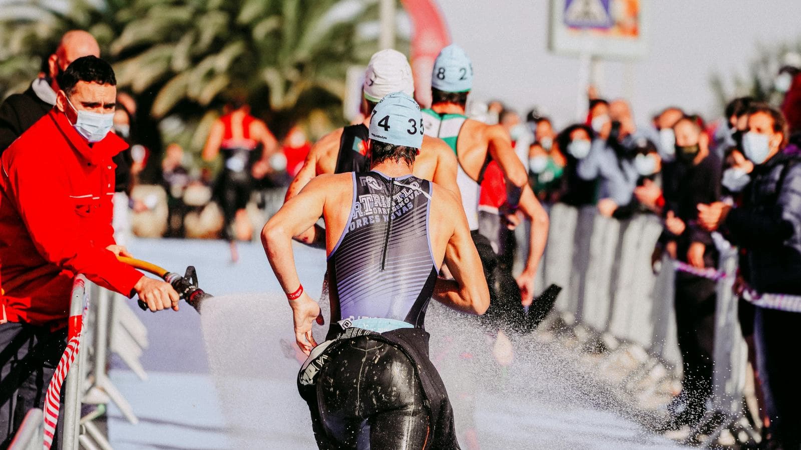 triathlete racing too hard early in competition leading to pacing mistakes and fatigue