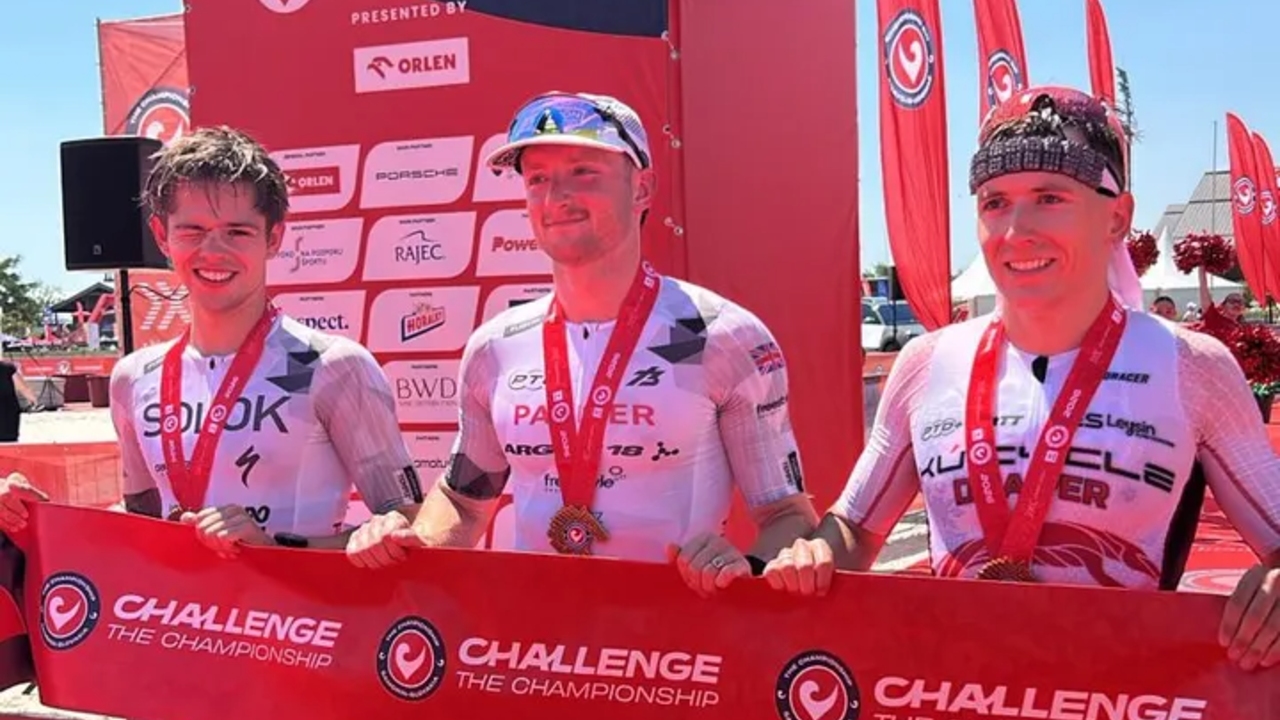 men podium challenge the championship palmer solok draper