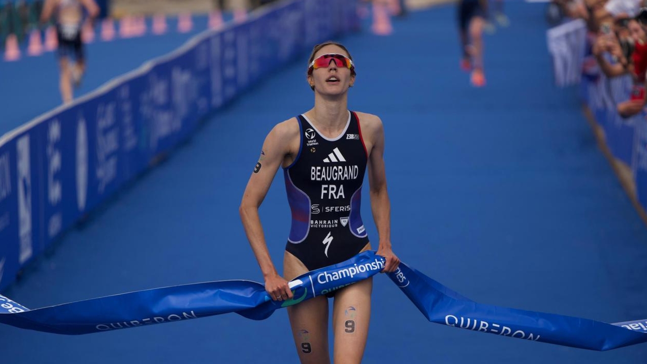 Cassandre Beaugrand wins WTCS Quiberon 2026