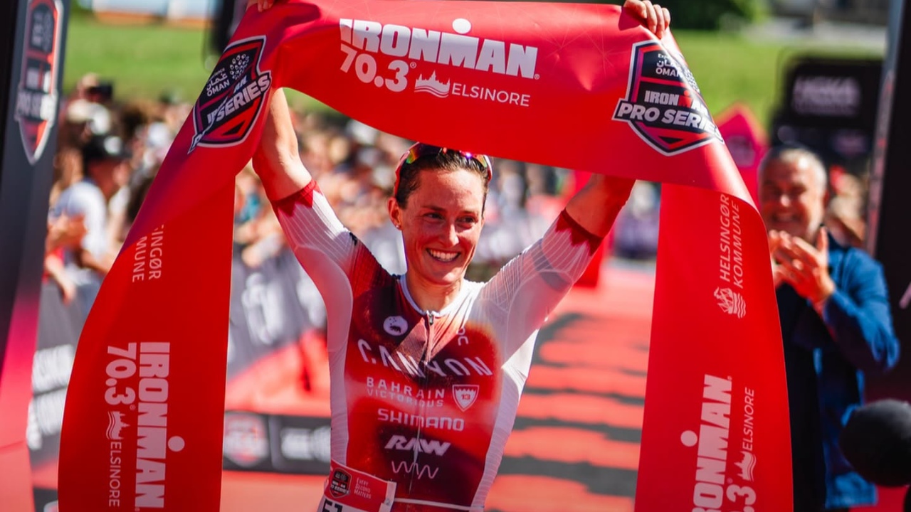 Kat Matthews wins 70.3 Elsinore 2026