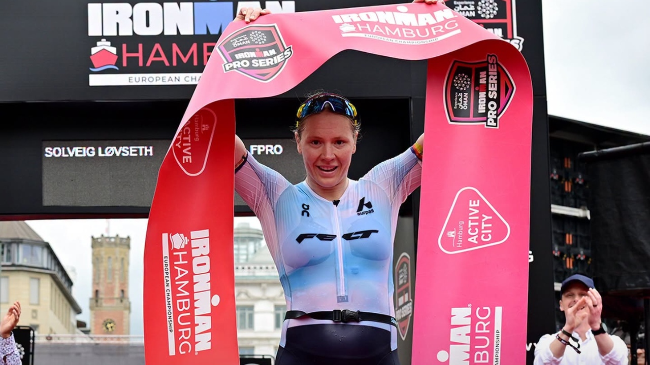 Solveig Lovseth wins IRONMAN Hamburg 2026 j