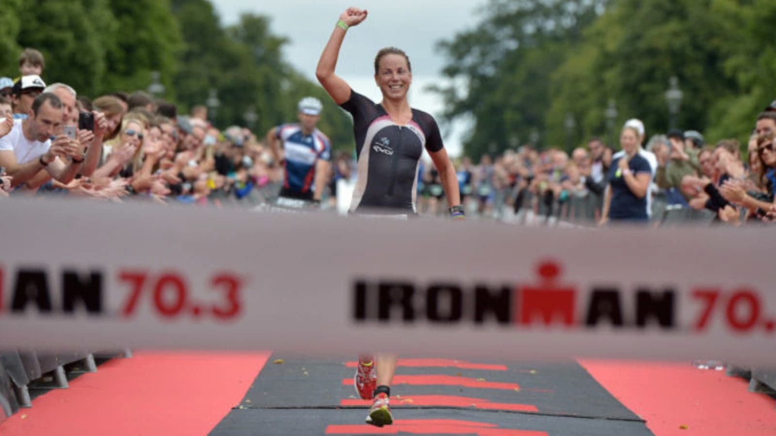 triathlete completing structured cycling workout to improve Half Ironman bike performance
