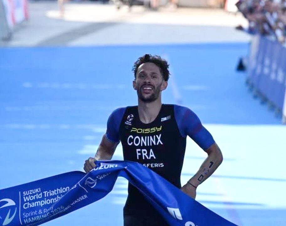 Dorian Coninx World Miced Relay Champs France WTCS Hamburg 2026