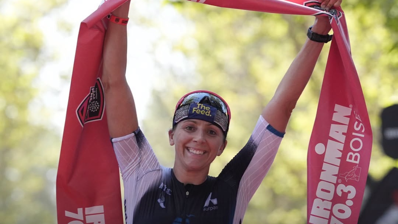 Kirsten Kasper wins 70.3 Boise 2026 finish