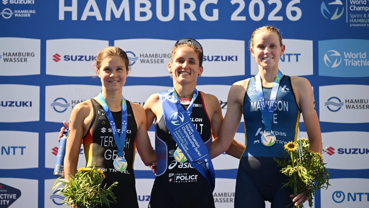 Tertsch Periault Mansson WTCS Hamburg 2026 podium