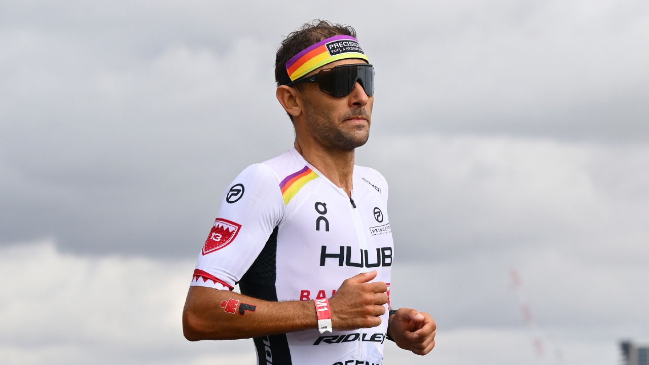 Jelle Geens focussed run