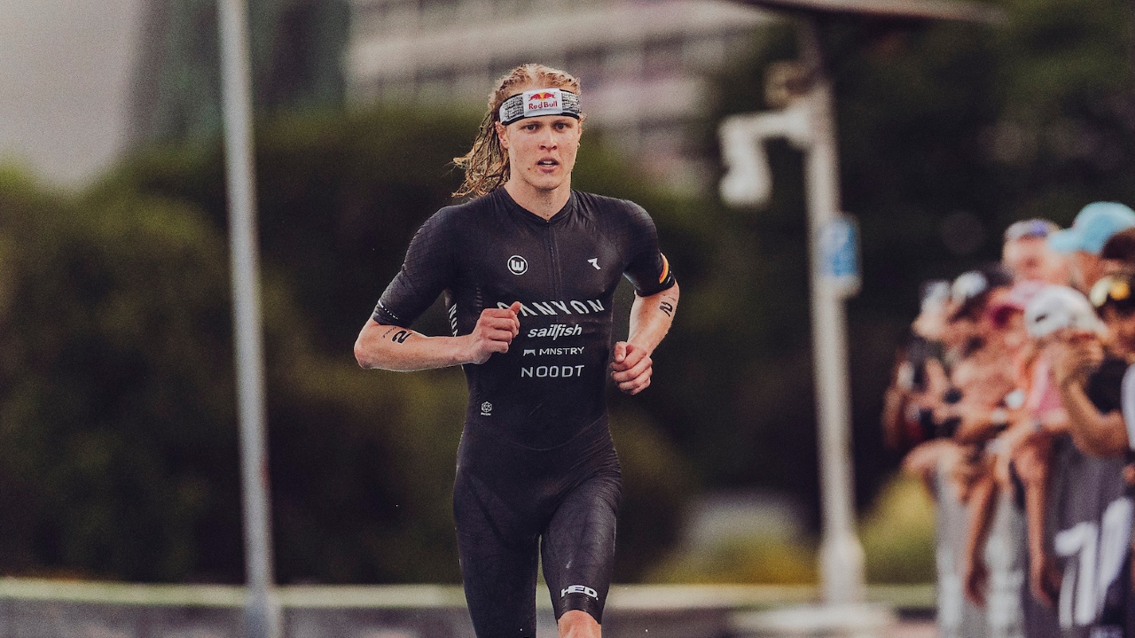 Mika Noodt run Singapore T100