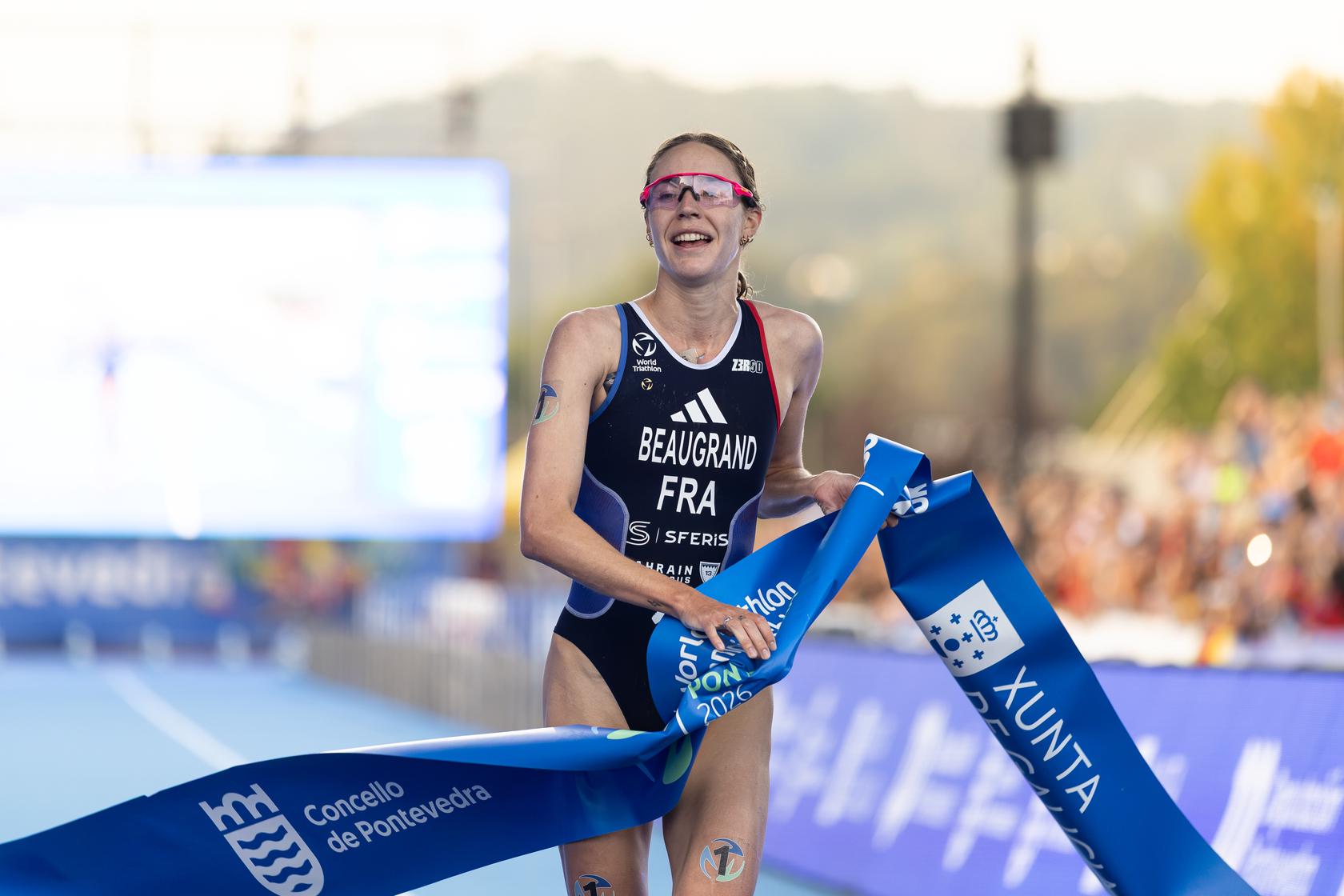 Cassandre Beaugrand wins WTCS Pontevedra 2026