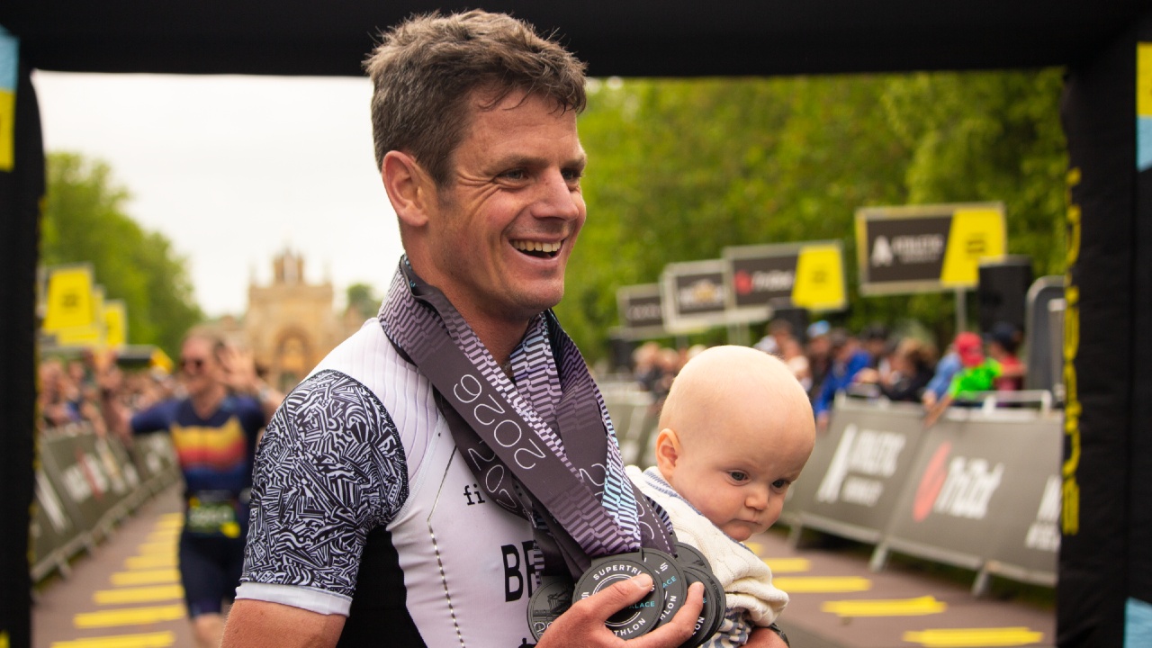 Jonny Brownlee Blenheim son 2026