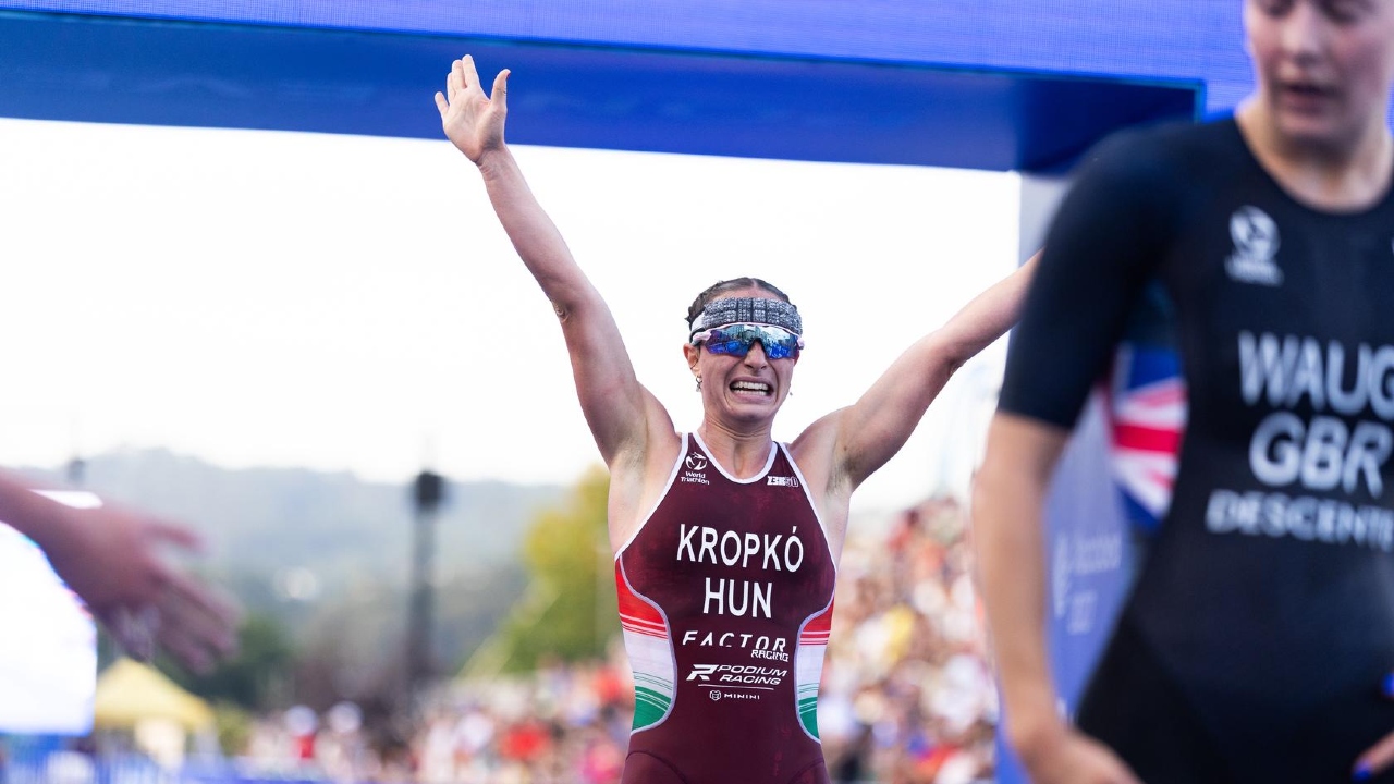 Marta Kropko celebrates Pontevedra Grand Final 2026