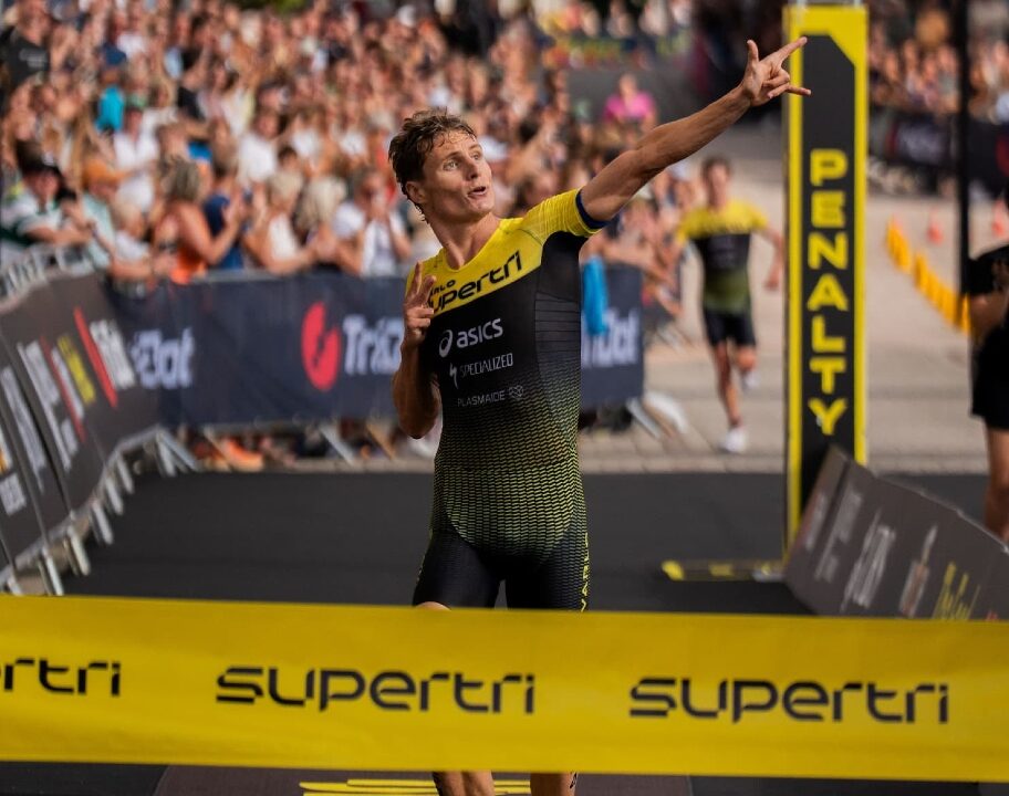 Matt Hauser wins Supertri Jersey 2026