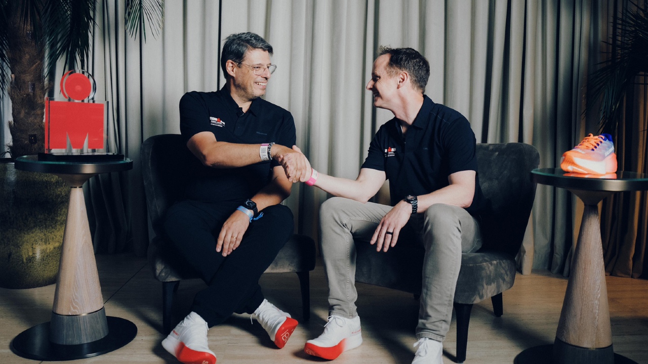Guillaume Meyzenq and Scott DeRue at the announcement [Photo credit: @margauxlemap]