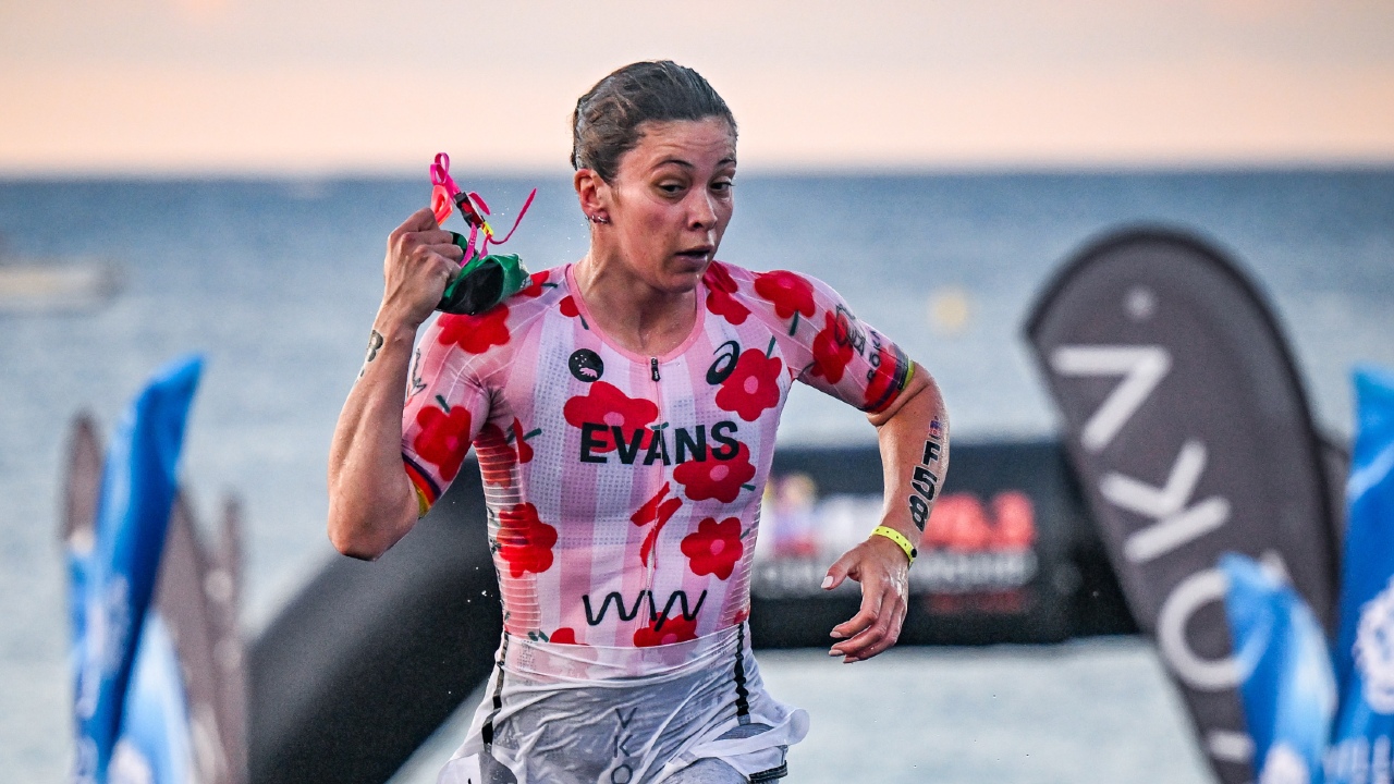 Sophie Evans leads swim IRONMAN 70-3 World Champs Nice 2026