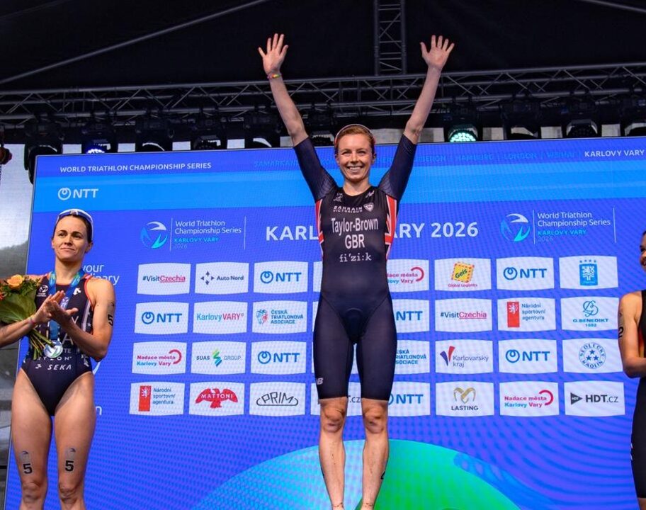 Taylor Brown Spivey Tertsch podium WTCS Karlovy Vary 2026