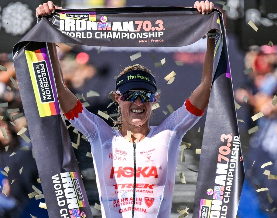 Taylor Knibb wins 70-3 Worlod Championship Nice 2026