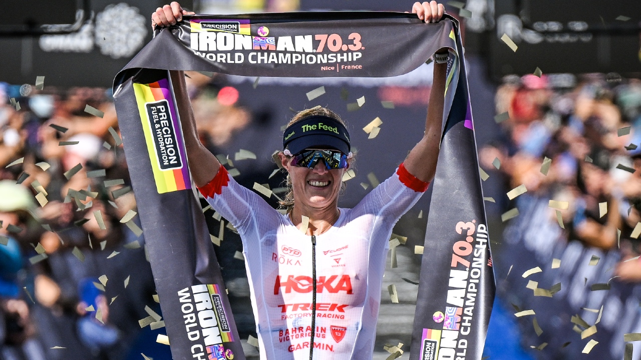 Taylor Knibb wins 70-3 Worlod Championship Nice 2026
