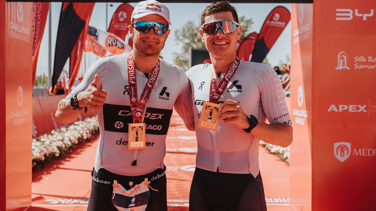 Gustav Iden and Kristian Blummenfelt.