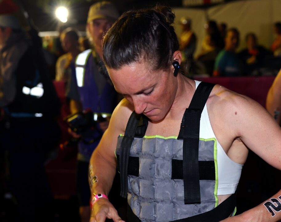 Kat Matthews before start Kona 2026