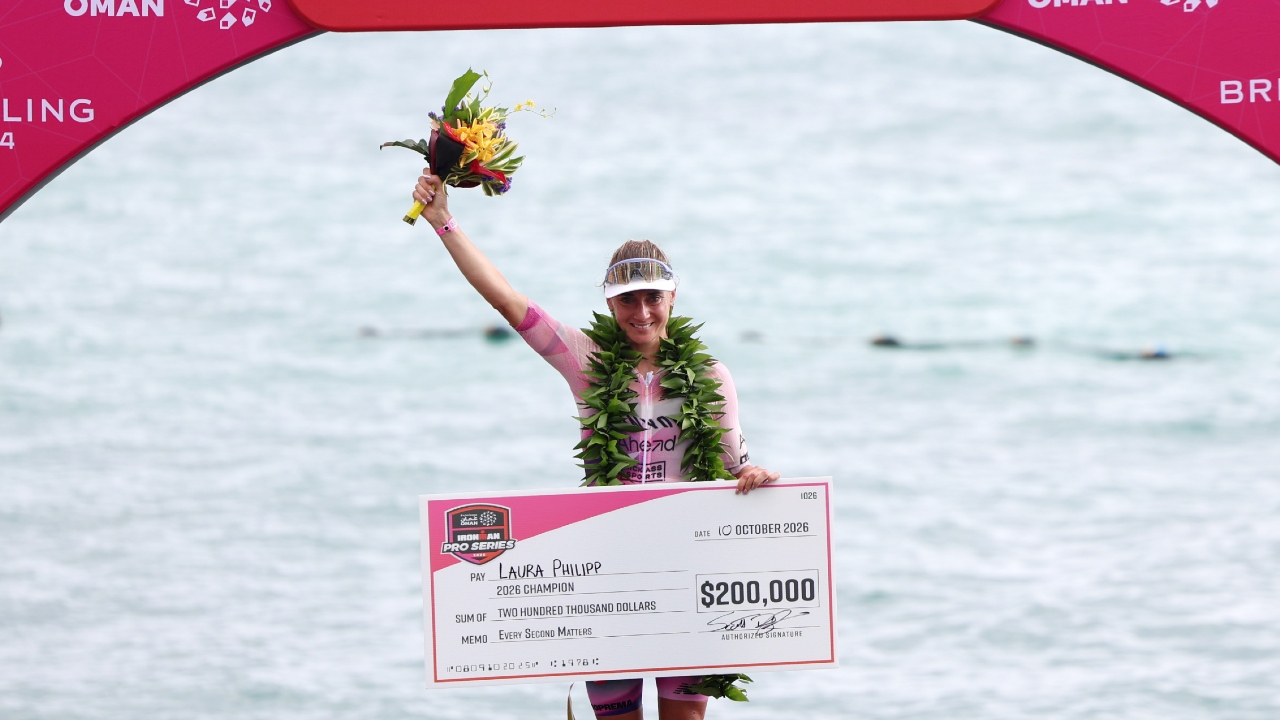Laura Philipp wins 2026 IRONMAN Pro Series