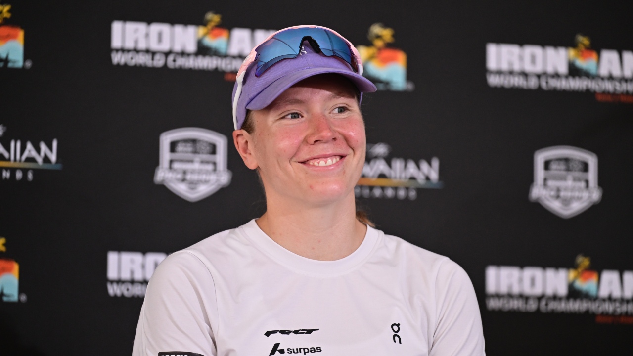 Solveig Lovseth pre race press conference Kona 2026