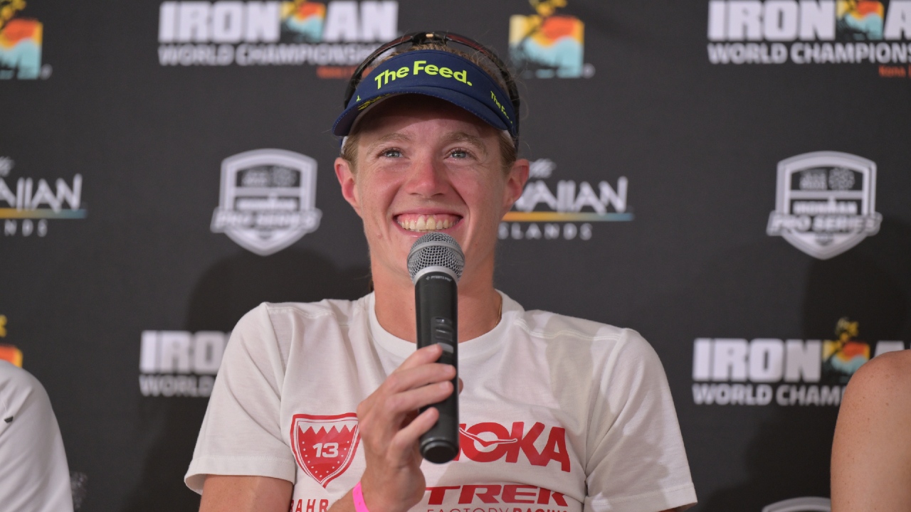 Taylor Knibb pre race press conference Kona 2026